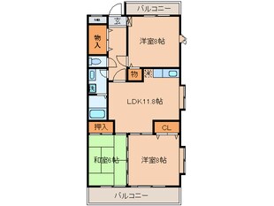 エステート石園の物件間取画像